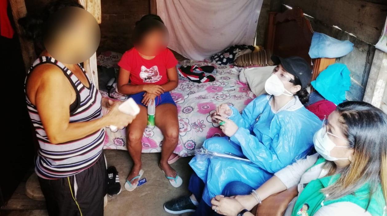 ICBF hace presencia en la casa de la menor que habría sido abusada.