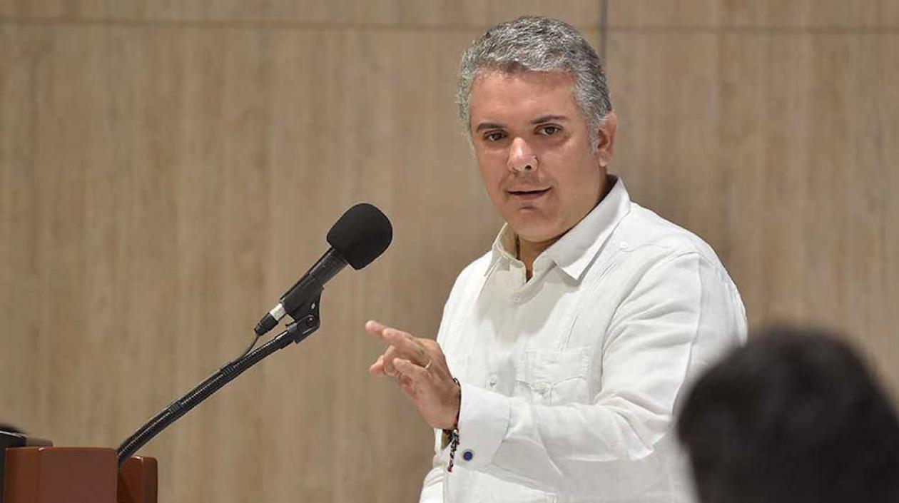 Iván Duque, Presidente de la República.