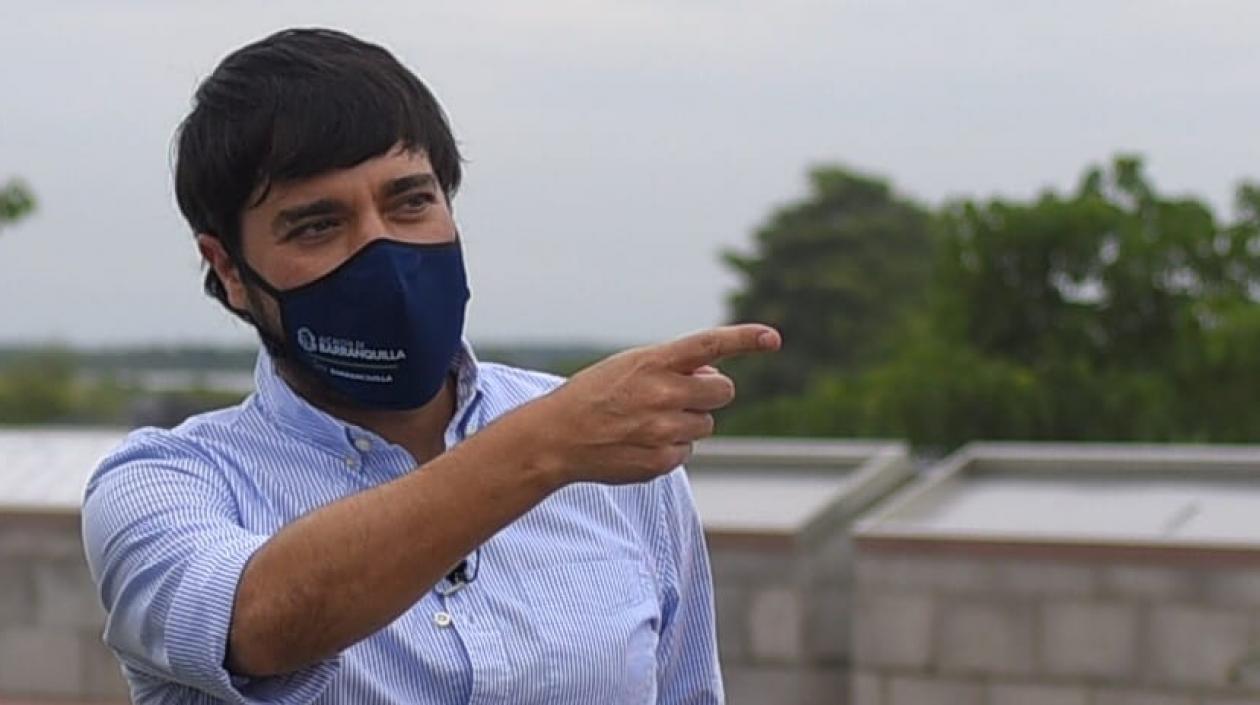 Jaime Pumarejo, Alcalde de Barranquilla.