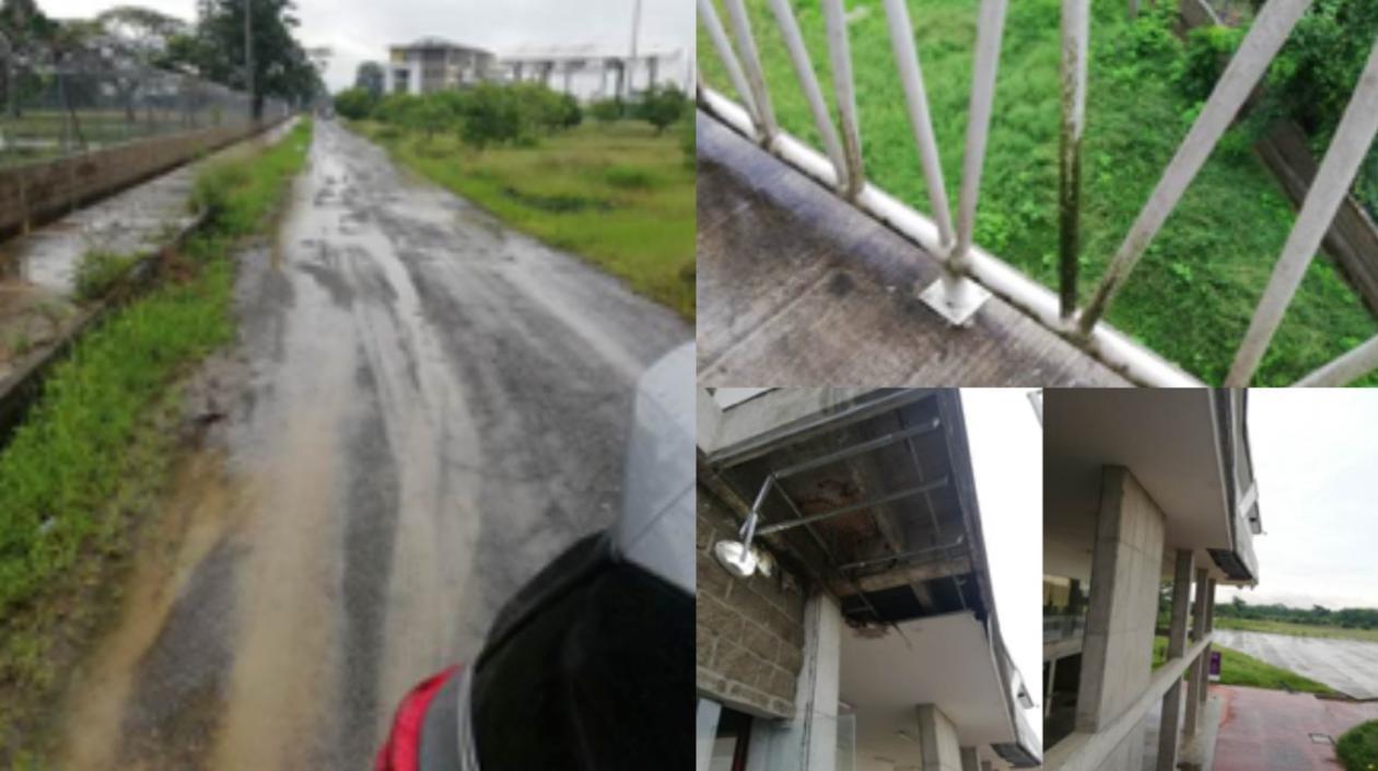 Así se encuentra deteriorado el complejo cultural de San Pelayo, Córdoba.