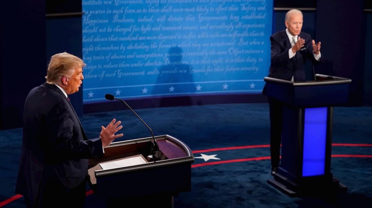 Donald Trump y Joe Biden.