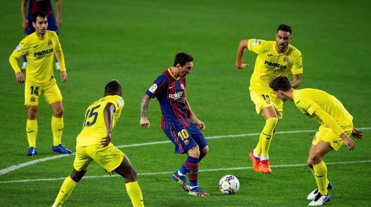 Lionel Messi, delantero argentino. 