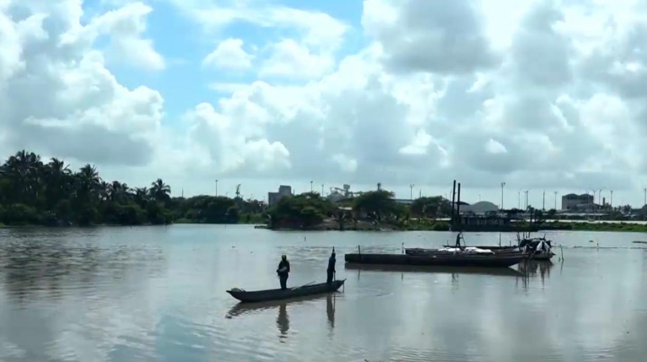 Vista de los Caños de Barranquilla