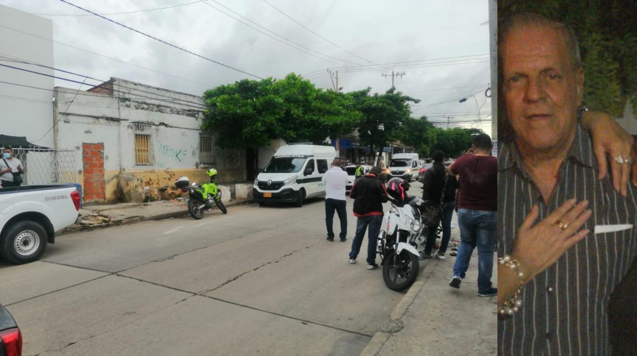 Armando Salas Senior apareció muerto en esta casa de esquina. 