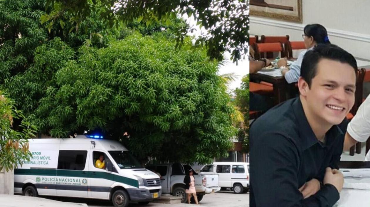 Saúl Andrés Orjuela Rayo fue llevado a Medicina Legal. 