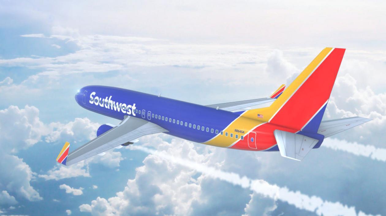 Avión de Southwest Airlines