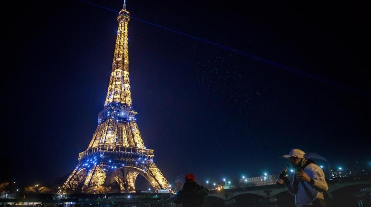Panoramica de París, Francia. 