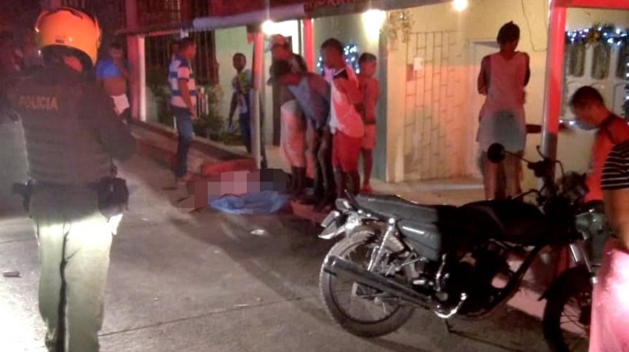 Accidente en Nueva Colombia