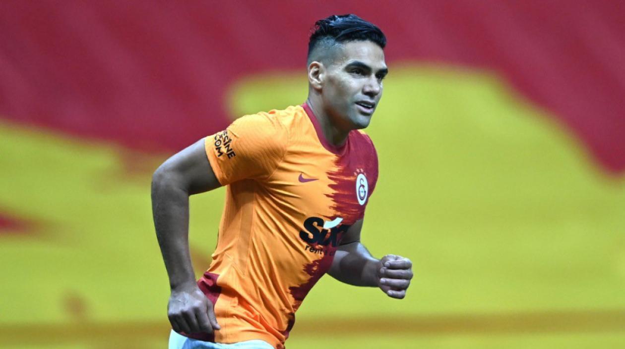 Falcao García, delantero del Galatasaray. 