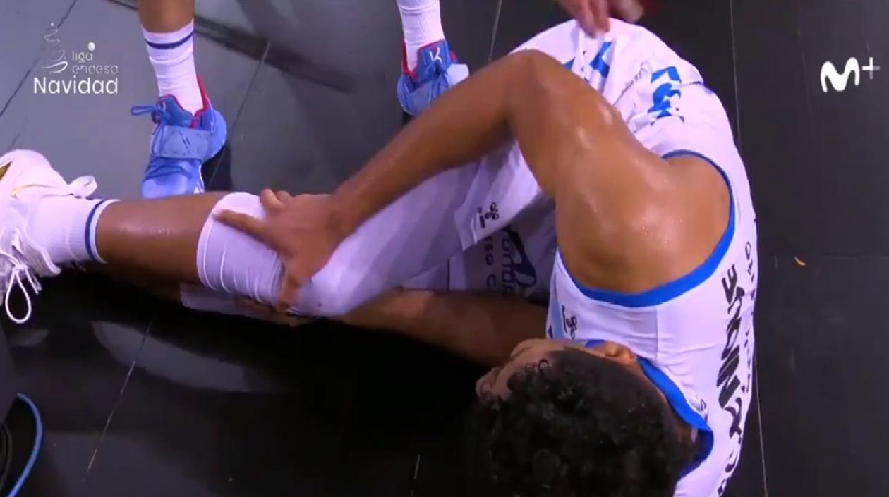 Jaime Echenique, lesionado en el maderamen. 