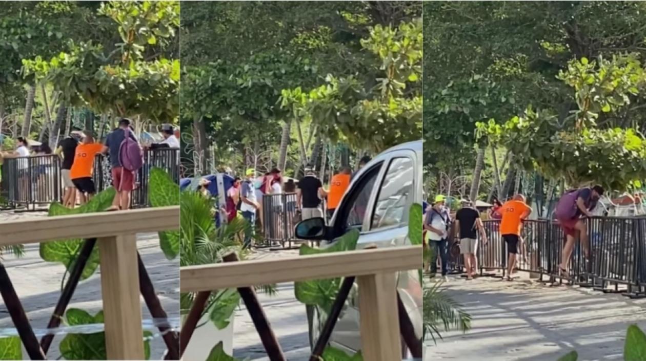 No respetaron las medidas de seguridad.