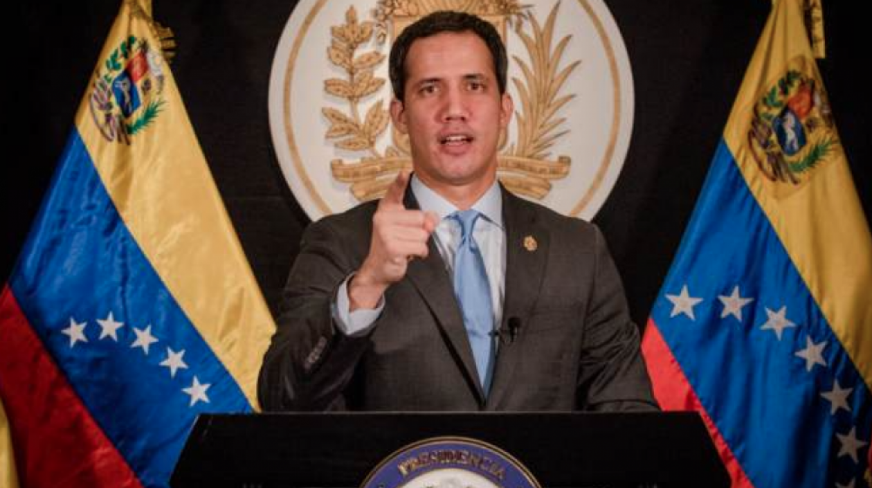 El actual jefe del Parlamento de Venezuela, Juan Guaidó.