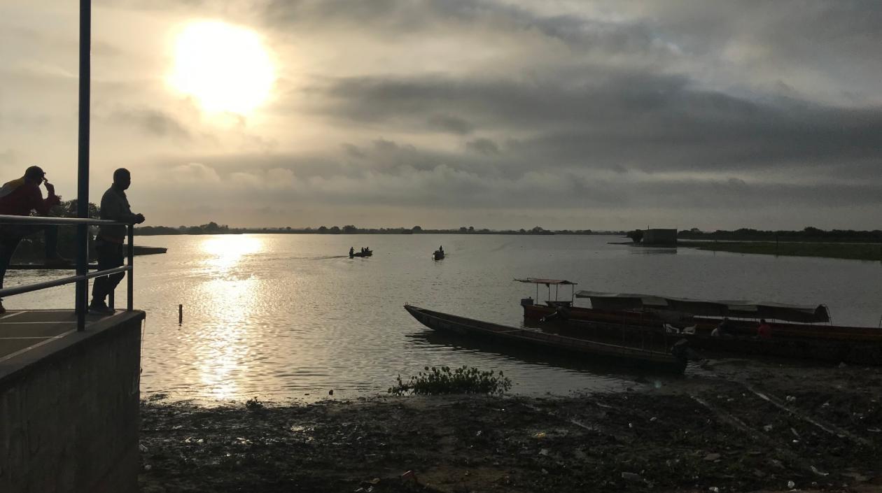 Aspecto de una ciénaga en San Benito, Sucre. 