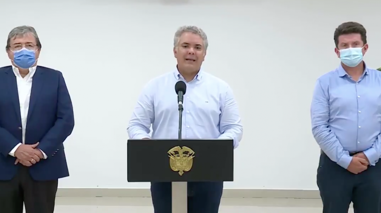 El Presidente de la República, Iván Duque.