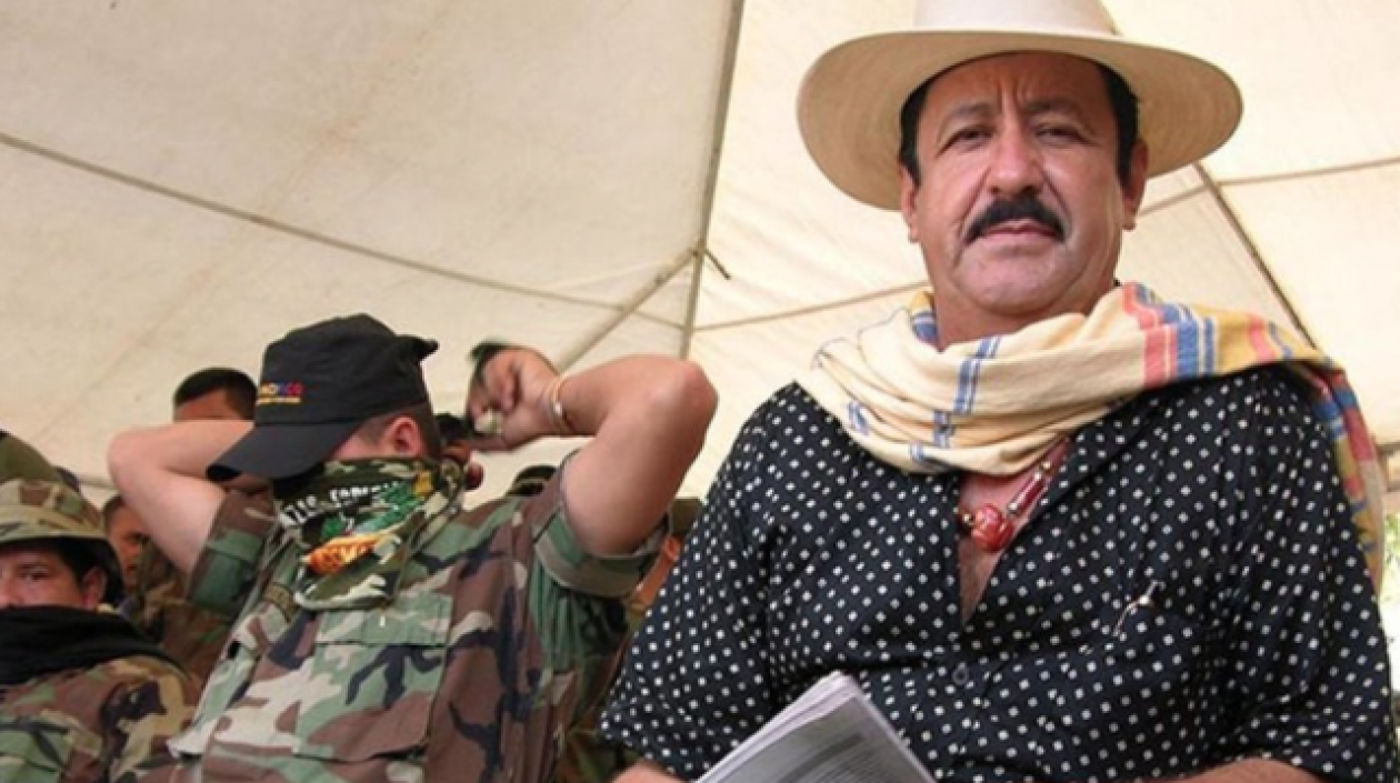 El narcoparamilitar Hernán Giraldo.