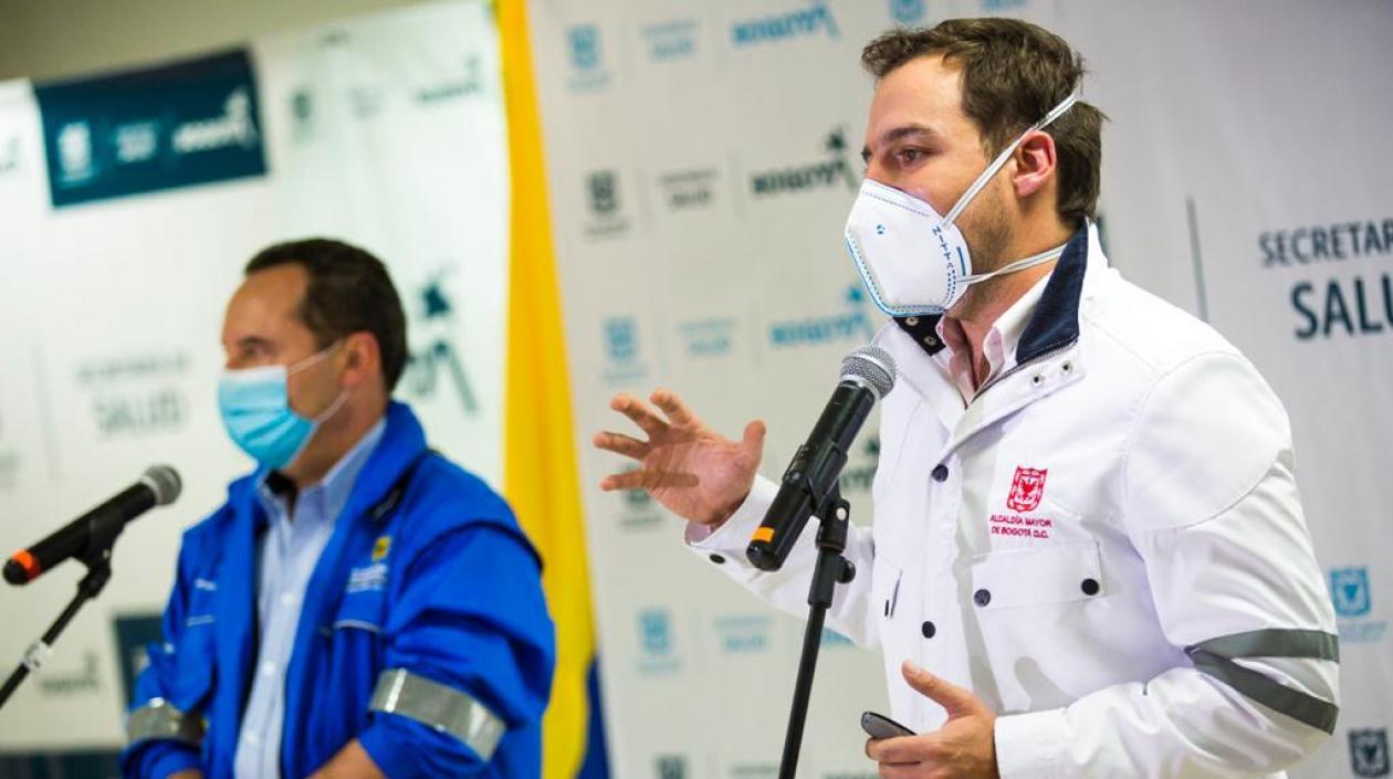 Luis Ernesto Gómez, Alcalde encargado de Bogotá.