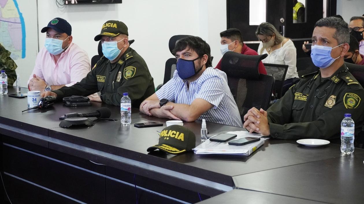 El Alcalde de Barranquilla, Jaime Pumarejo.