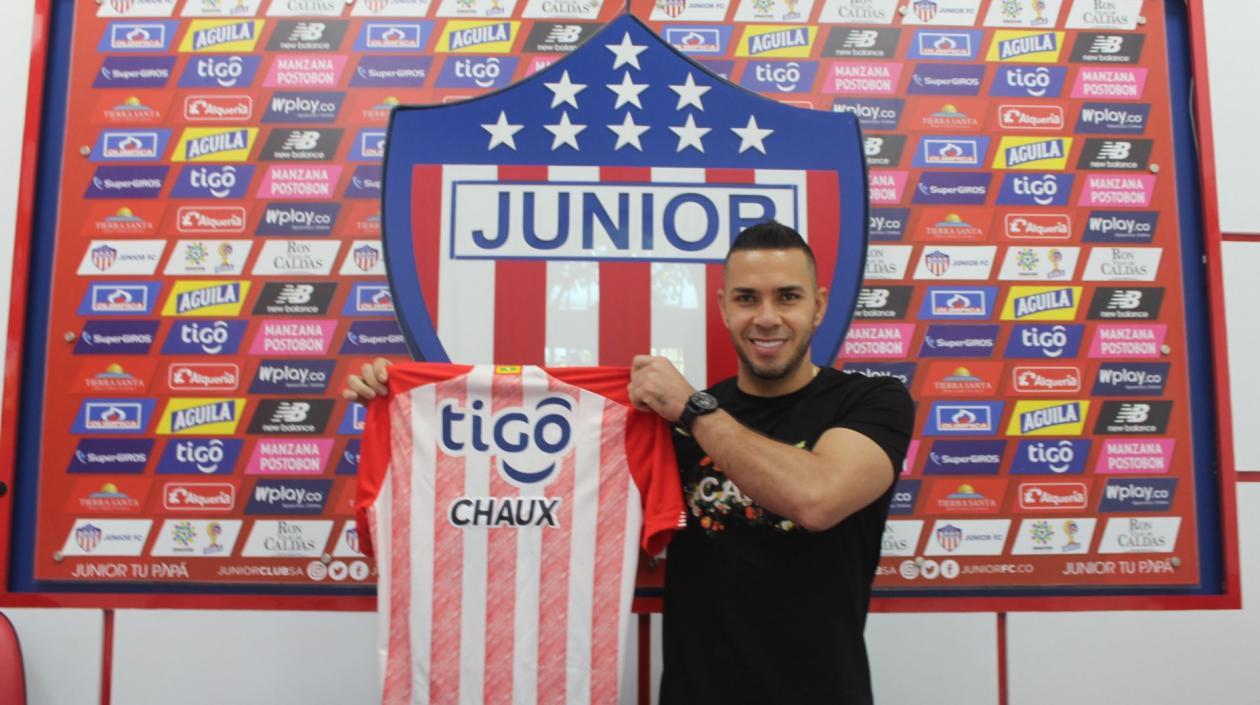 Eder Chaux, nuevo arquero de Junior. 