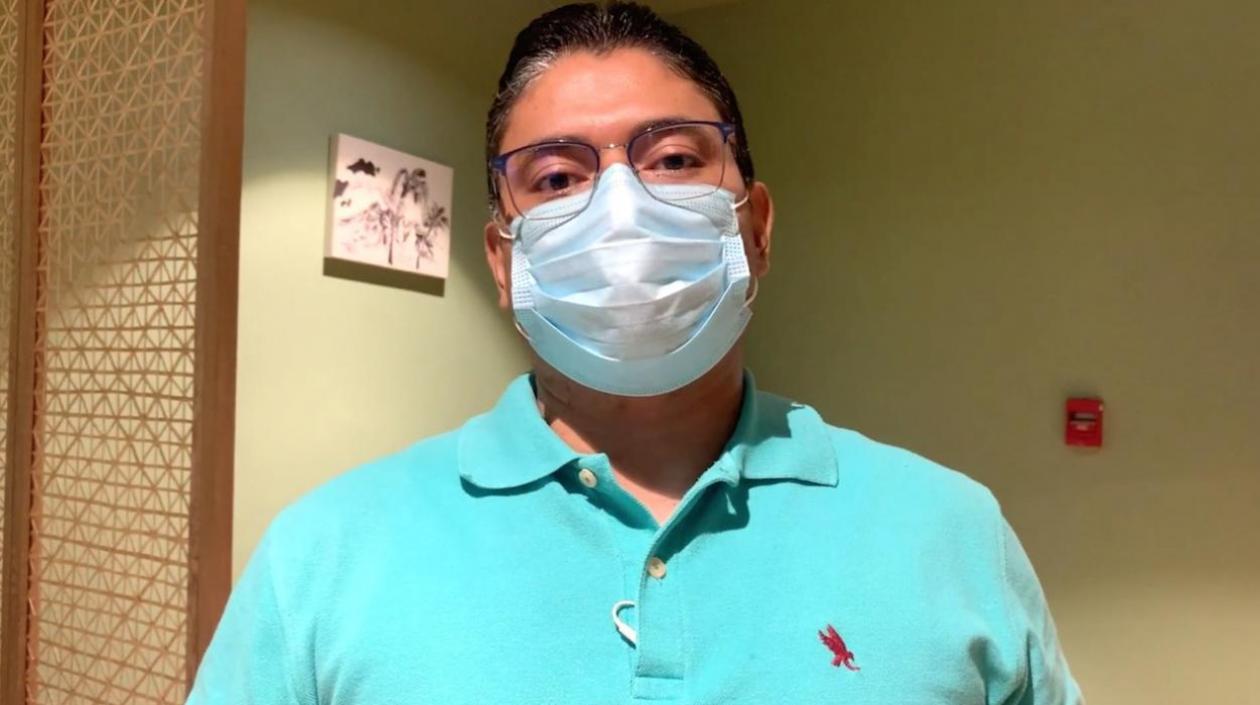 El secretario de Salud de Barranquilla, Humberto Mendoza.