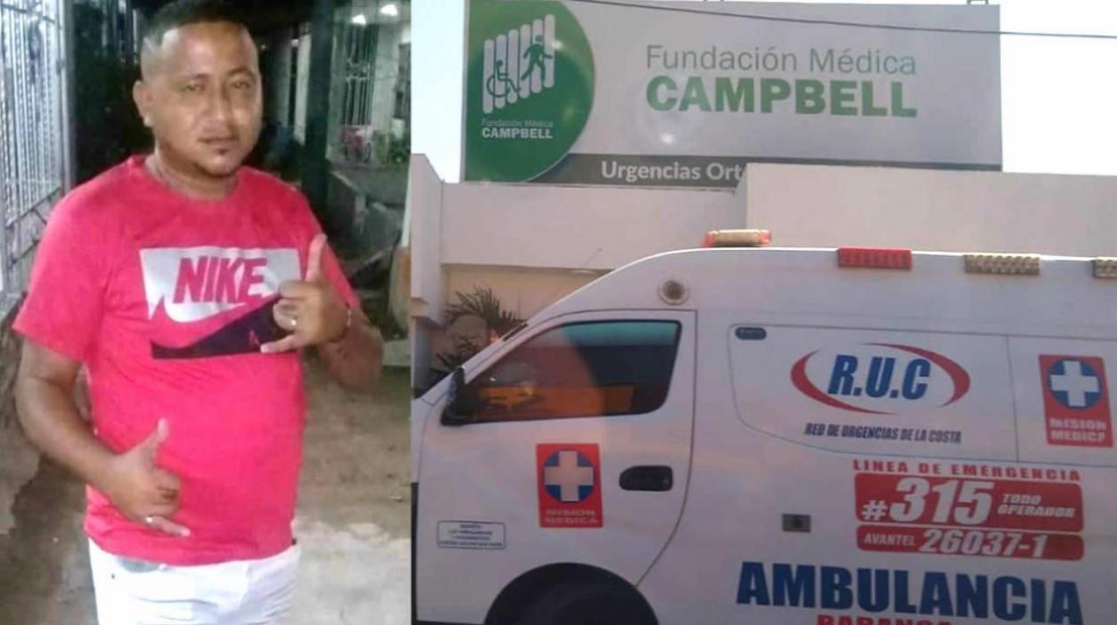 Samir José De La Hoz Arrieta, el asesinado.