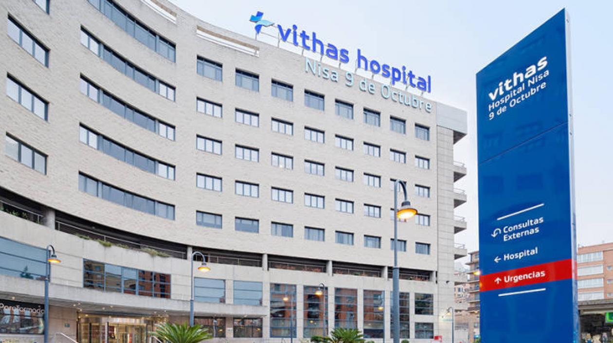 El hospital Vithas de Valencia.