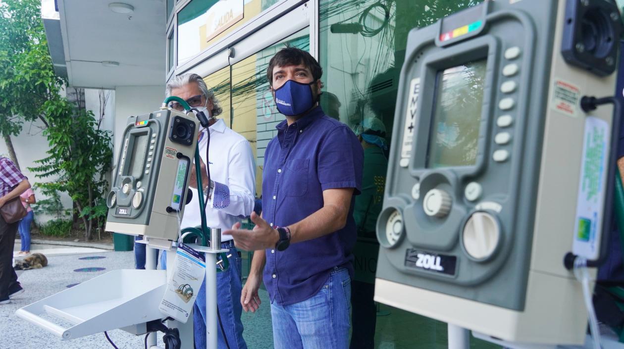 El Alcalde Jaime Pumarejo.