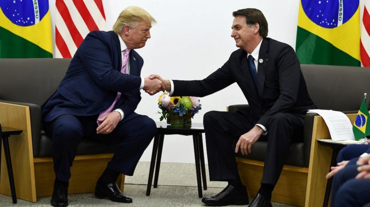 Donald Trump y Jair Bolsonaro.