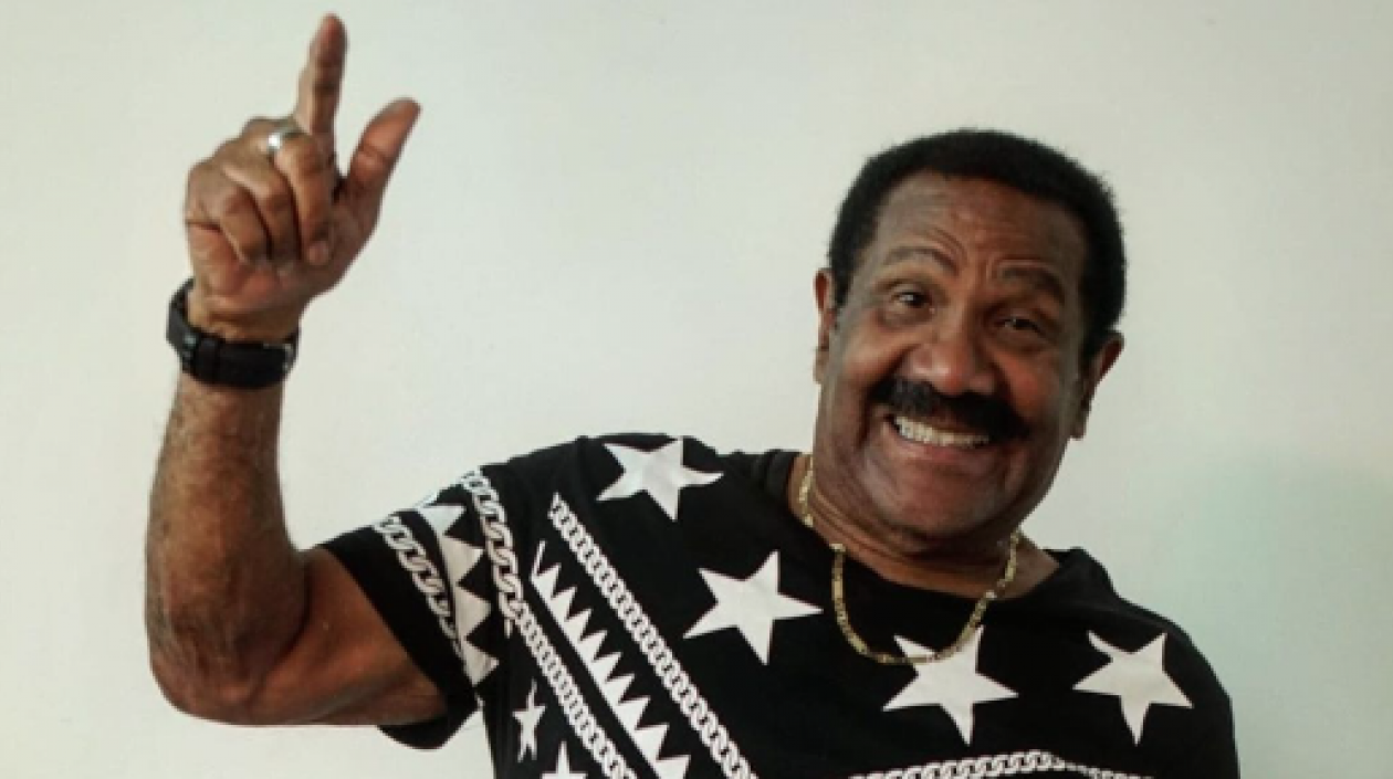 El cantante y timbalero venezolano Leopoldo Blanco.