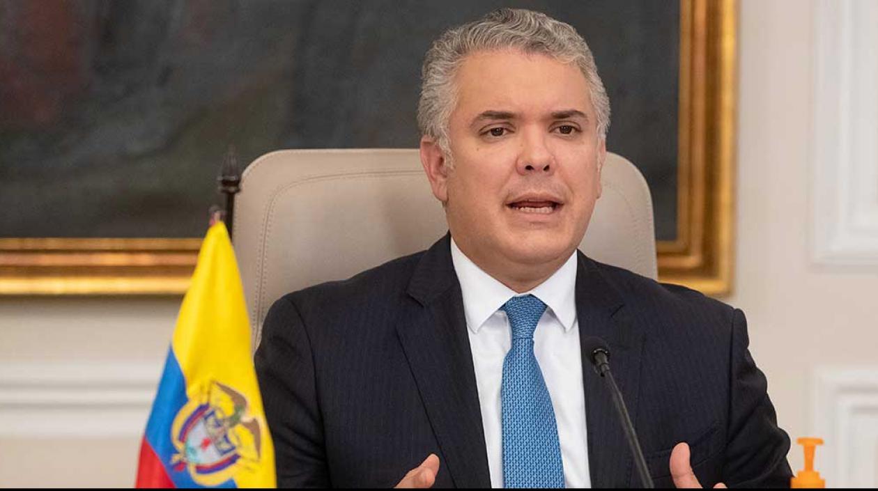 Presidente Duque sancionó la ley de víctimas.