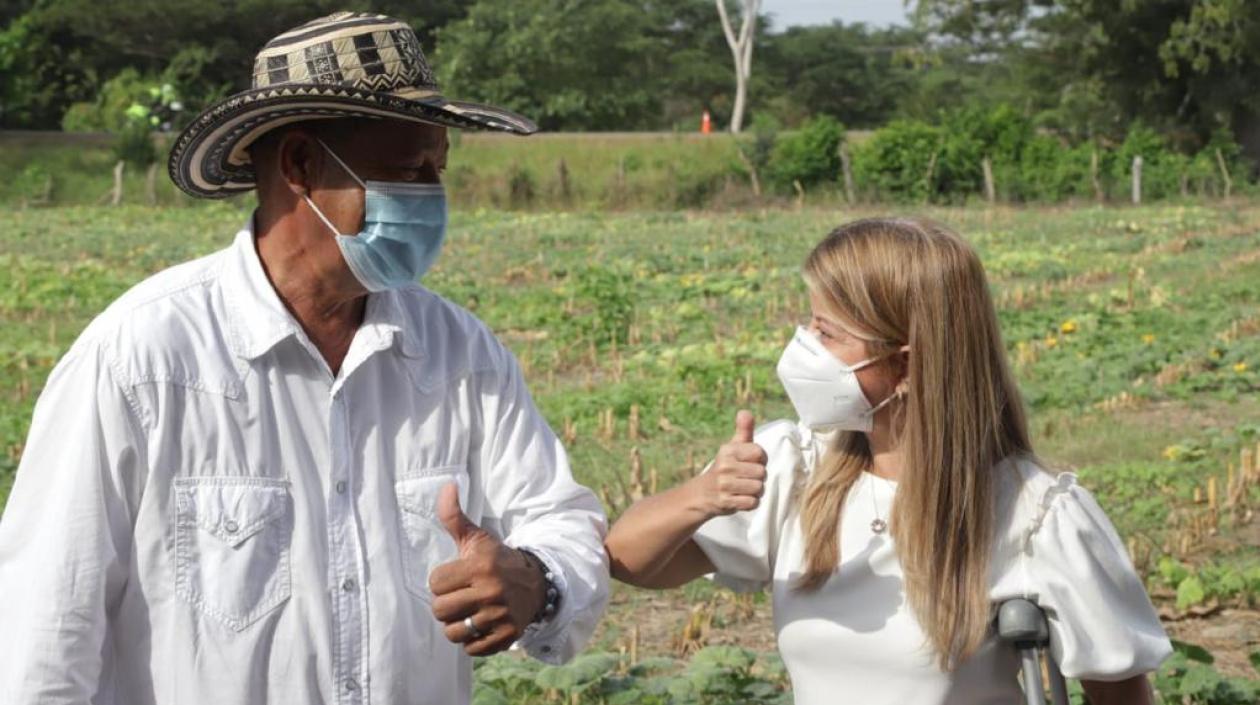La Gobernadora del Atlántico, Elsa Noguera.