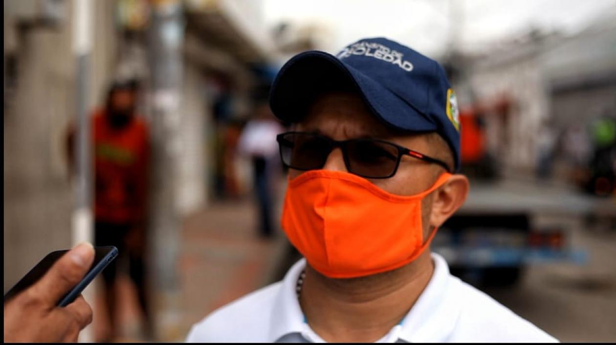 Jorge María, Jefe Operativo de Tránsito de Soledad.