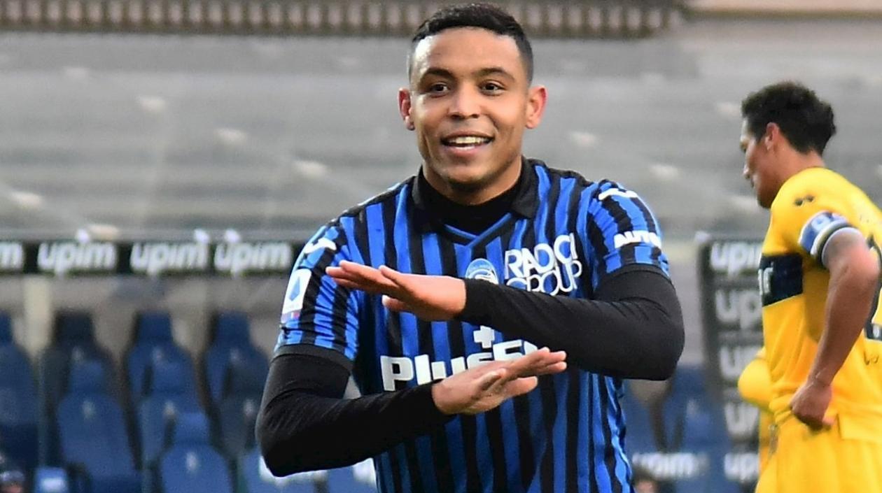 Luis Fernando Muriel, jugador colombiano. 