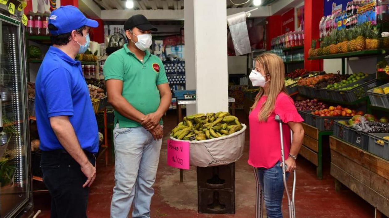 La Gobernadora del Atlántico, Elsa Noguera.