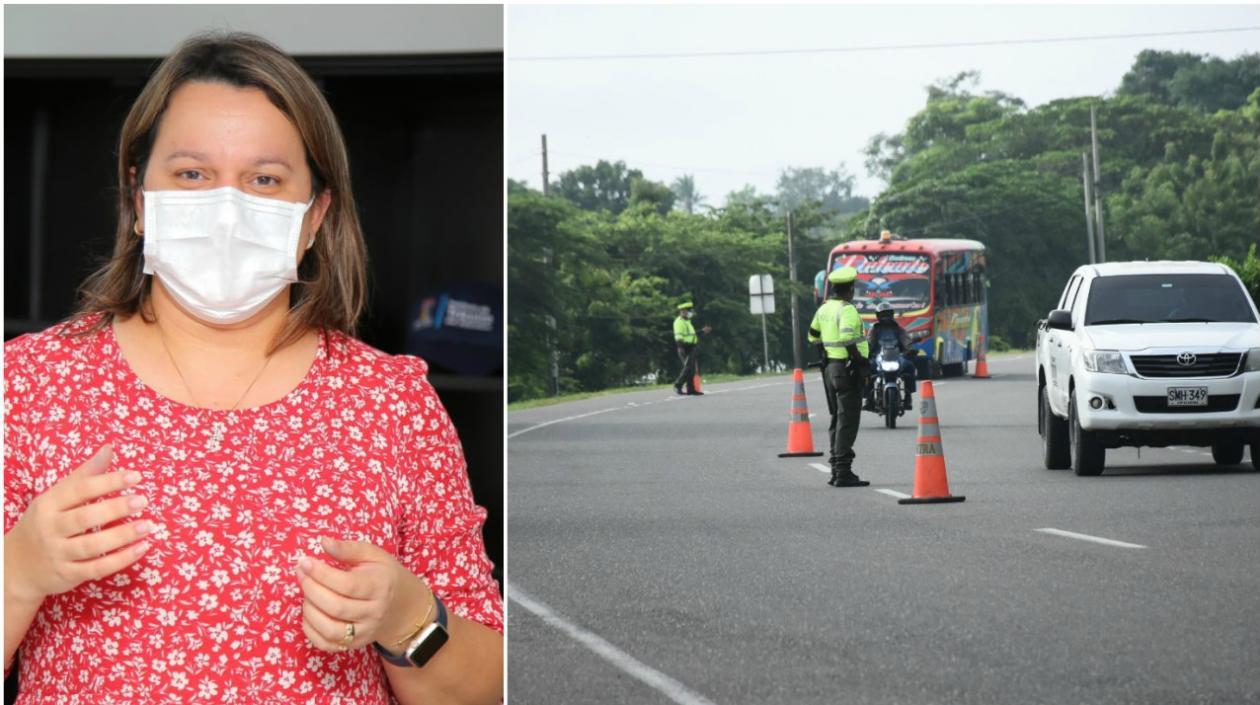 Susana Cadavid, directora de Tránsito del Atlántico.