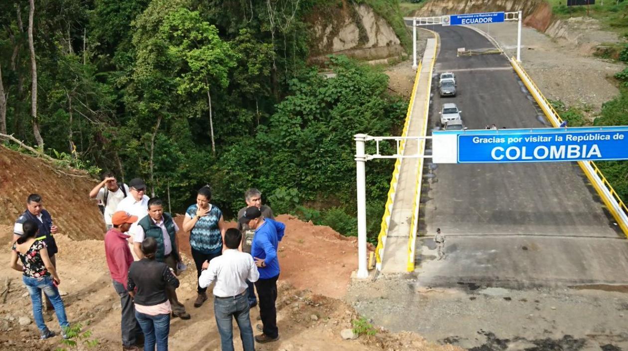 Puente de Mataje, punto de encuentro. 