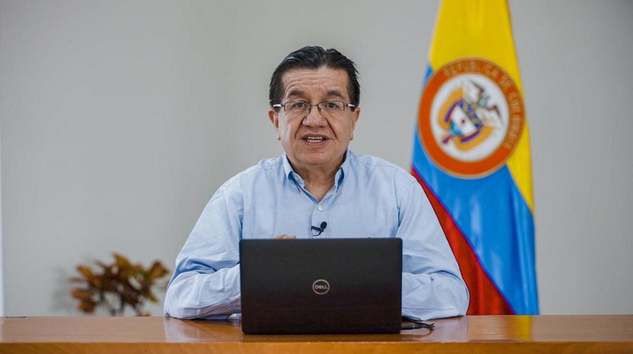 Ministro de Salud, Fernando Ruiz.
