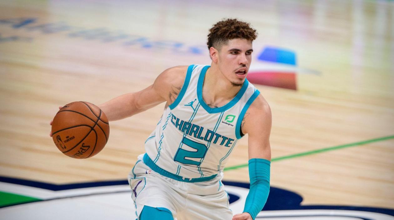 LaMelo Balla, jugador de los Charlotte Hornets.