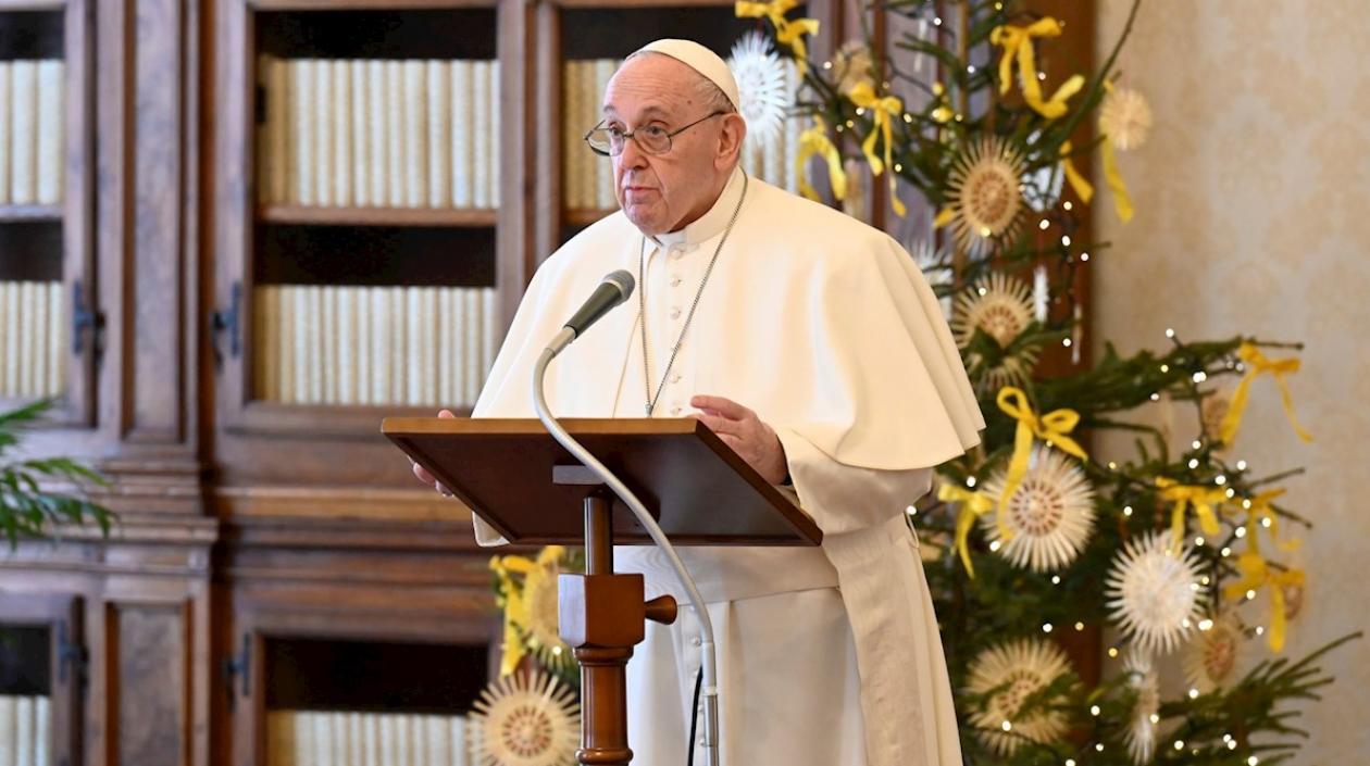Papa Francisco oró por las víctimas del Capitolio en Estados Unidos.