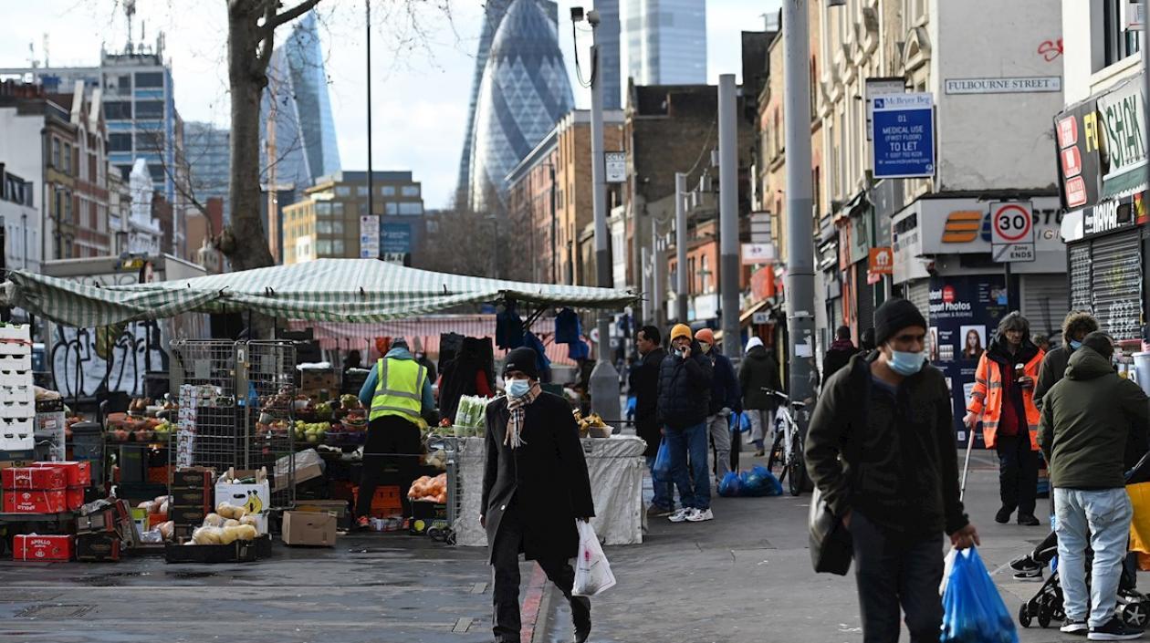 Una calle de Londres.