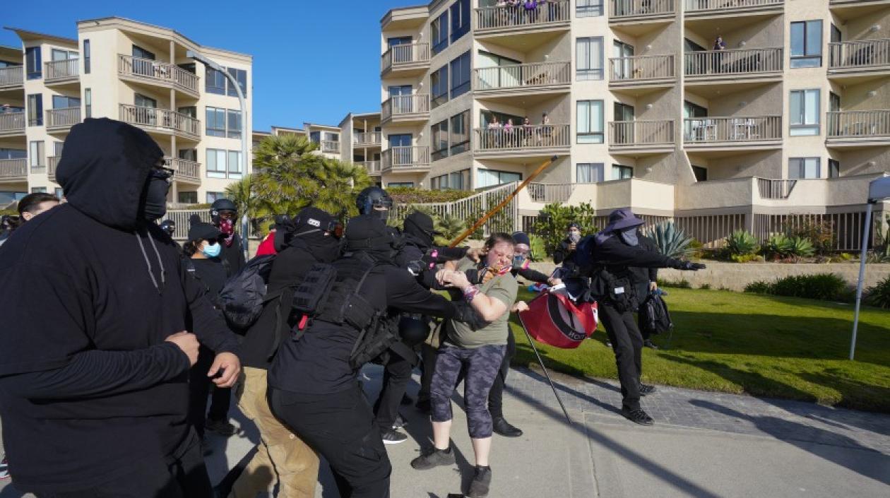 Enfrentamientos en San Diego.