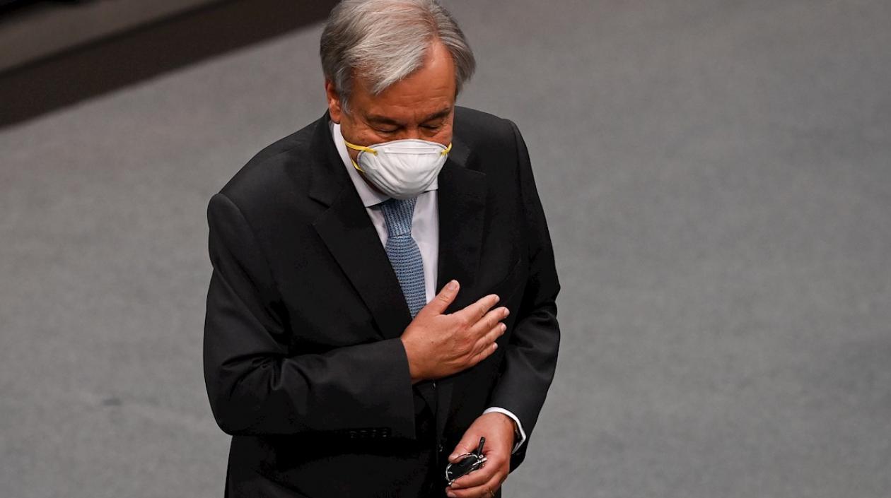 El secretario general de la ONU, António Guterres. 