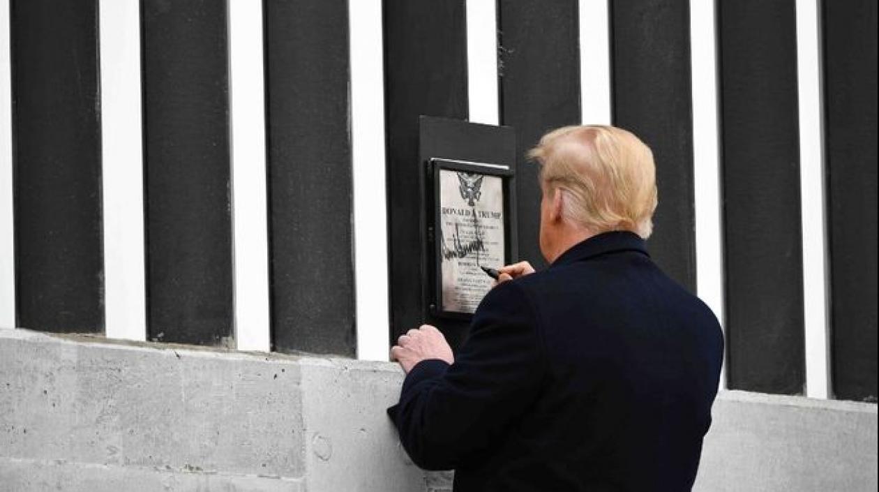 El presidente estadounidense saliente, Donald Trump.