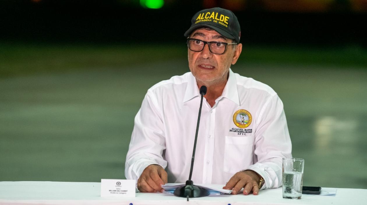 Alcalde de Cartagena, William Dau Chamat.