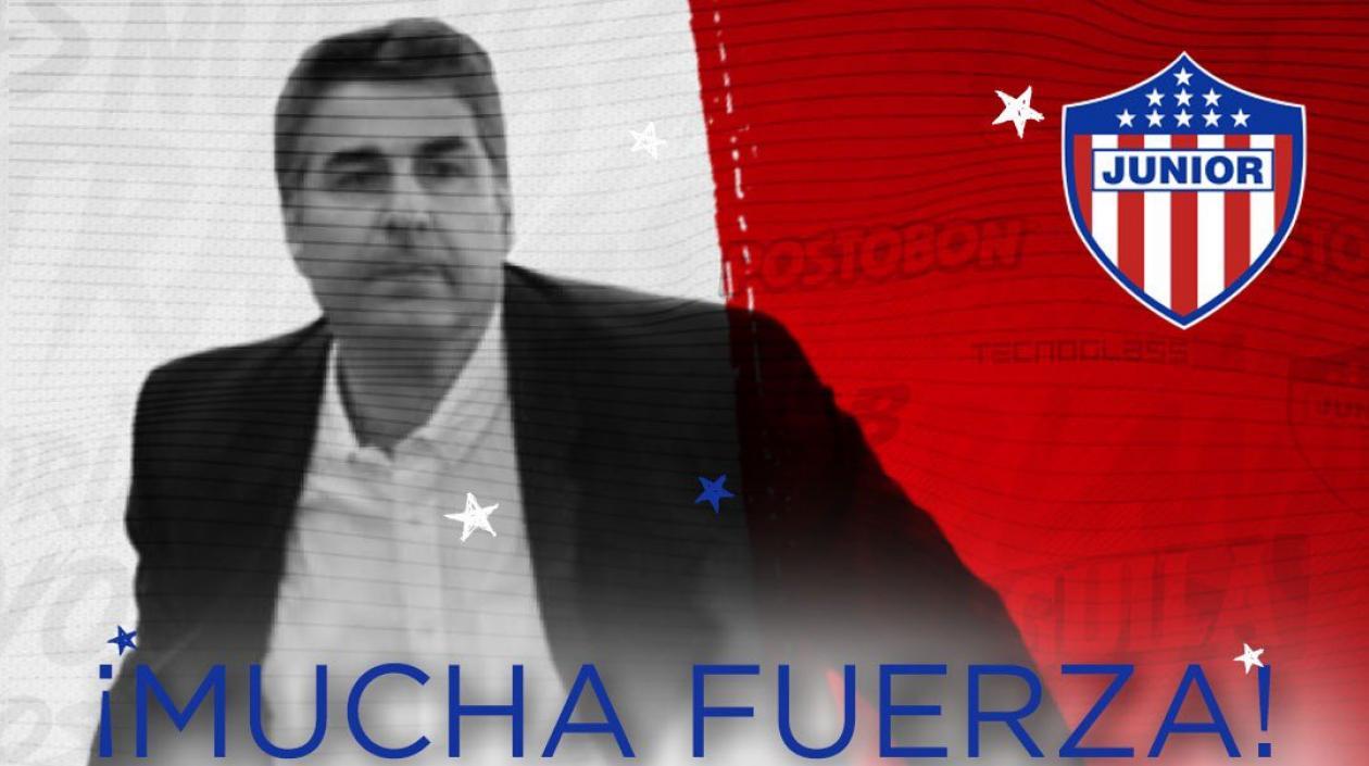 Santiago Escobar, ex entrenador de Junior. 