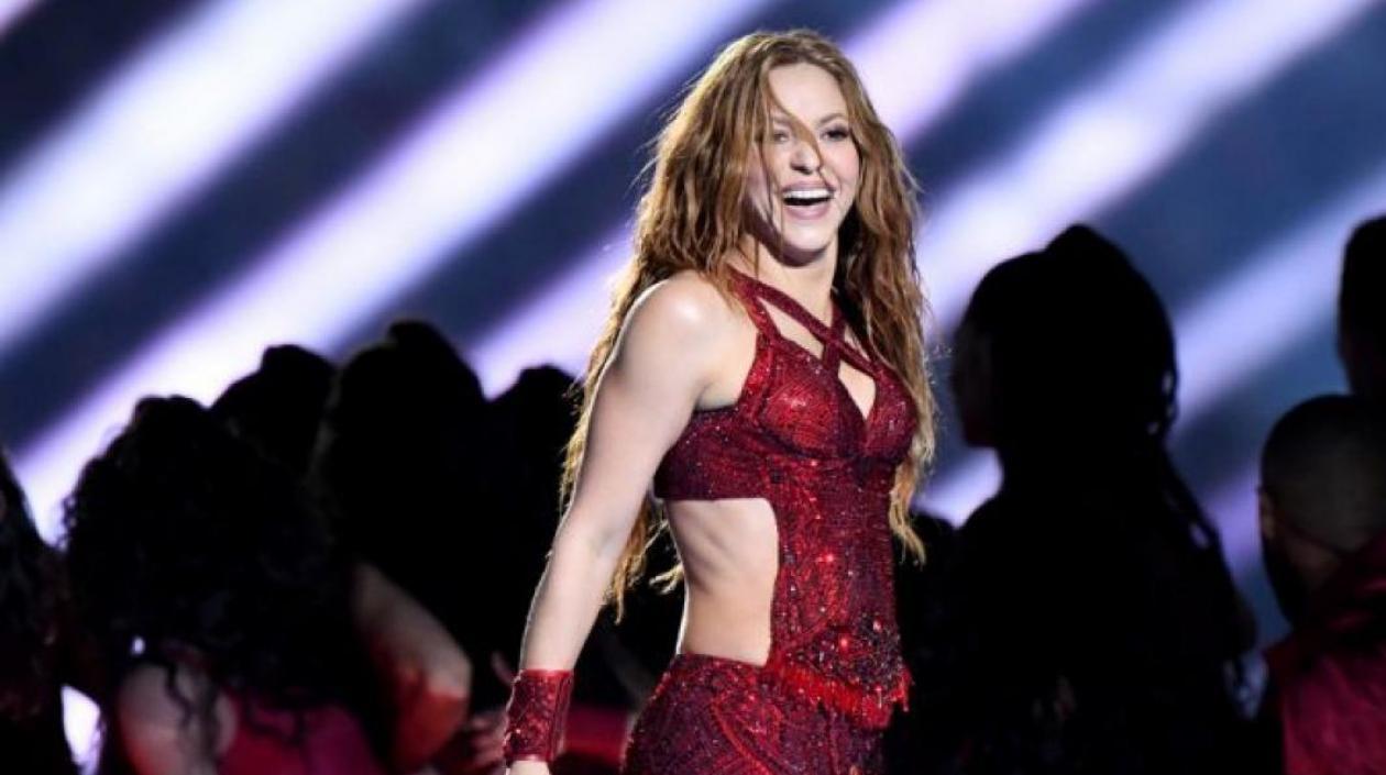 La cantante colombiana Shakira.