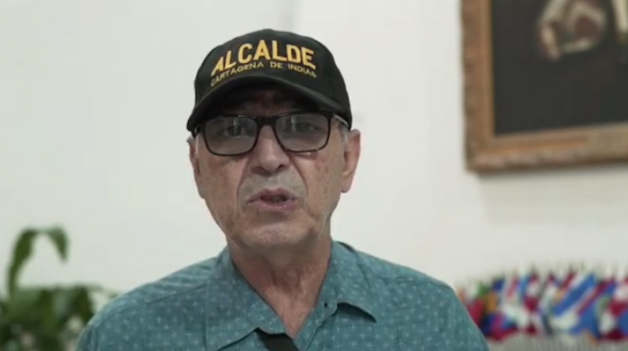 Alcalde de Cartagena, William Dau Chamat.