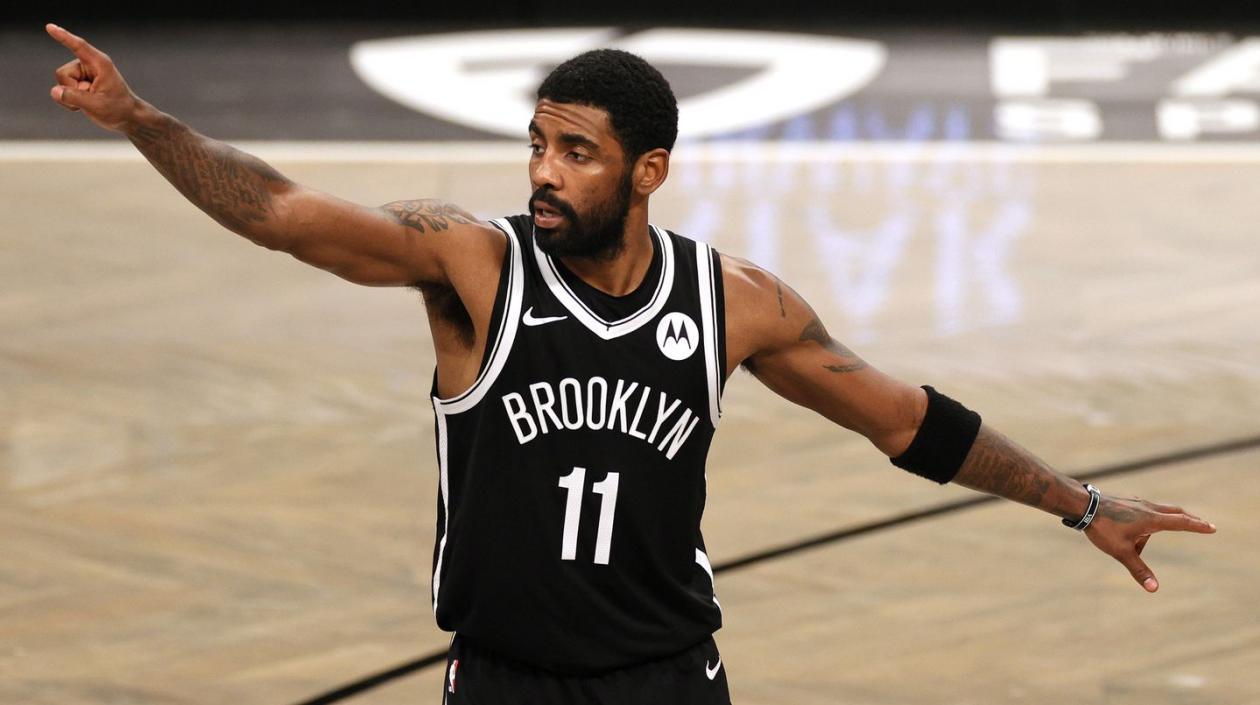  Kyrie Irving, jugador de los Nets. 