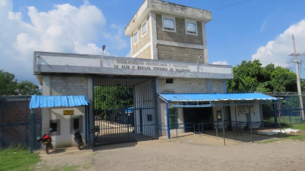 Fachada de la cárcel 'La Tramacúa' de Valledupar.