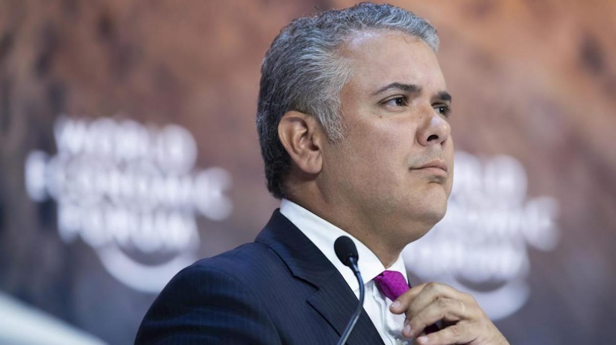 El Presidente de la República, Iván Duque.