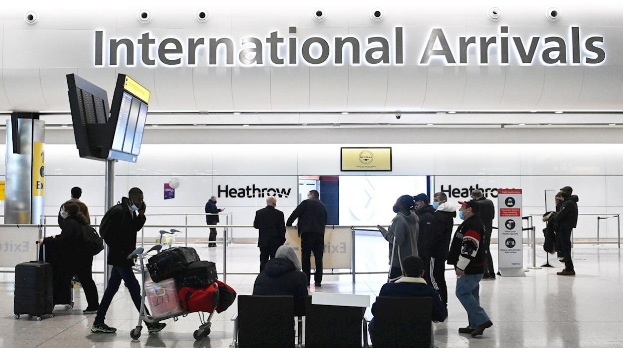 El aeropuerto de Heathrow. 